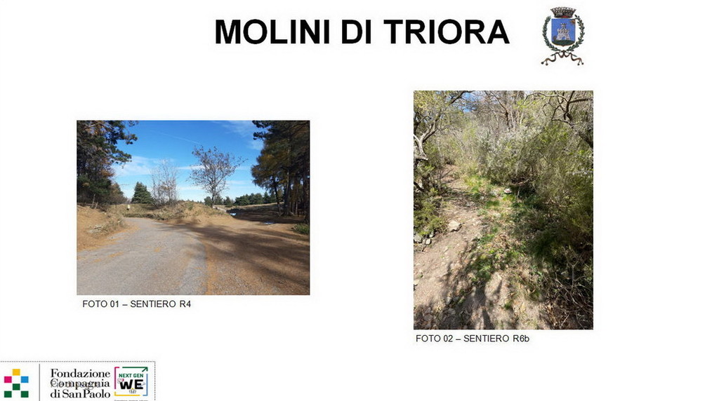 Recupero dei sentieri in chiave turistica per il progetto ‘Valli