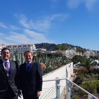 Cannes: oggi il Presidente della Regione Giovanni Toti era al Mipim nella città della Croisette (Foto)
