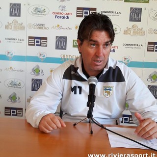 Nella foto Giancarlo Riolfo, allenatore della Sanremese