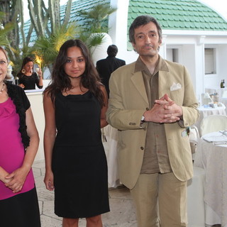 Sanremo: la scrittrice Rosella Postorino al Roof Garden del Casinò dopo Caffè Venezuela