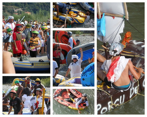 Ventimiglia: anche quest'anno un grande successo per il 'Raid dei Canotti - Memorial Giuam de Minò' Ventimiglia: anche quest'anno un grande successo per il 'Raid dei Canotti - Memorial Giuam de Minò'