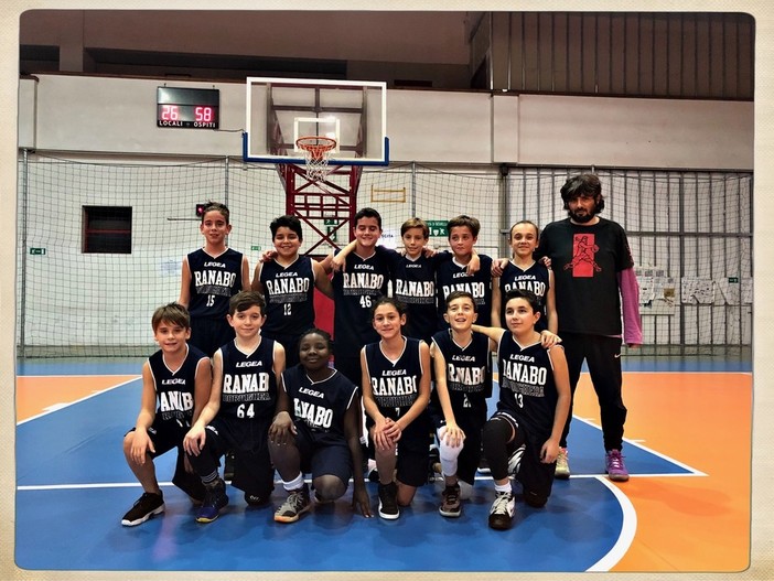 Basket. Ranabo, la formazione Esordienti superano nel derby il Sea Sanremo