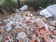 I rifiuti abbandona in zona Mortola