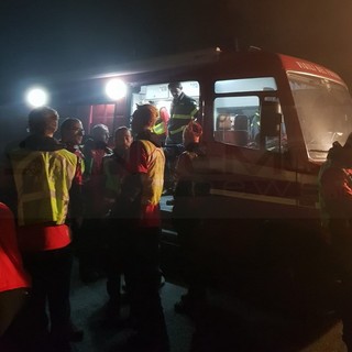 Triora: un ferito grave e due illesi nell'incidente avvenuto sullo sterrato nella zona di Colla Ardente