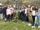 Sanremo: due giovani ulivi nel giardino della scuola di San Pietro per ricordare Luca e Don Luigi Ruschena