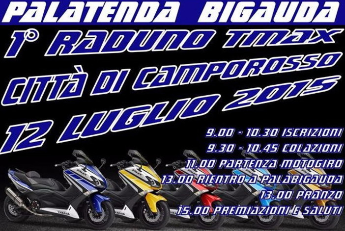 Camporosso: oggi l'appuntamento con la prima edizione del raduno dei TMax in regione Bigauda Camporosso: oggi l'appuntamento con la prima edizione del raduno dei TMax in regione Bigauda