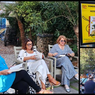Donne, forza e rinascita: Roberta Schira presenta "Le margherite sanno aspettare" a Bordighera (Foto e video)