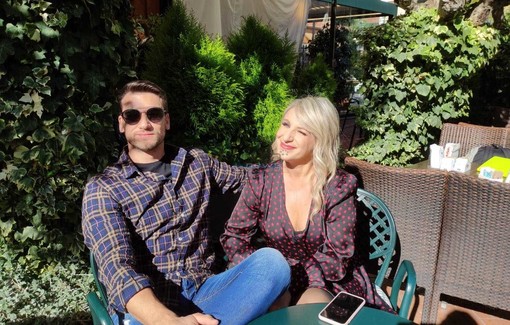 Katia Follesa e Damiano Carrara a Bordighera
