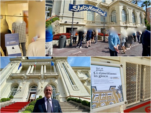Le immagini dal Casinò di Sanremo