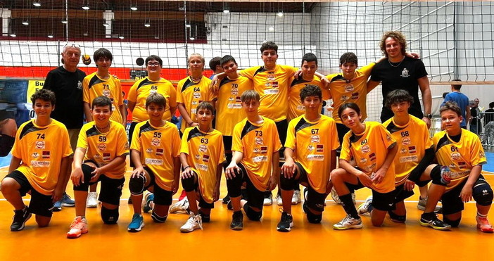 Riviera Volley Sanremo, l’Under 15 Edil-Zanotto Marco S.r.l. vince la finale per il 7° posto al Torneo Tessitore