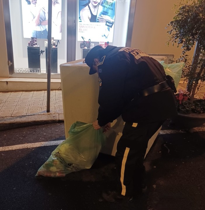 I Rangers D'Italia al lavoro durante la settimana del Festival di Sanremo