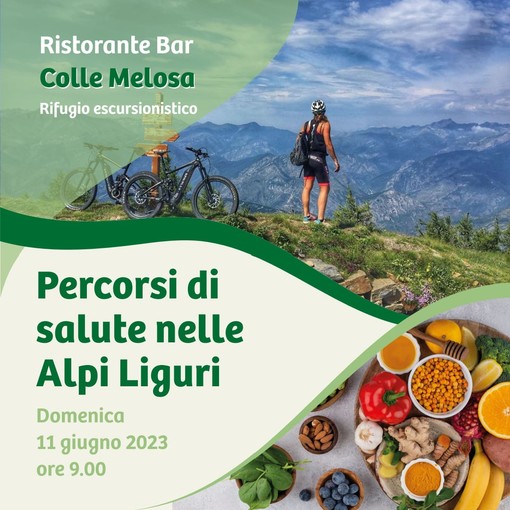 Domenica prossima 'Percorsi di salute nelle Alpi Liguri' a Colle Melosa