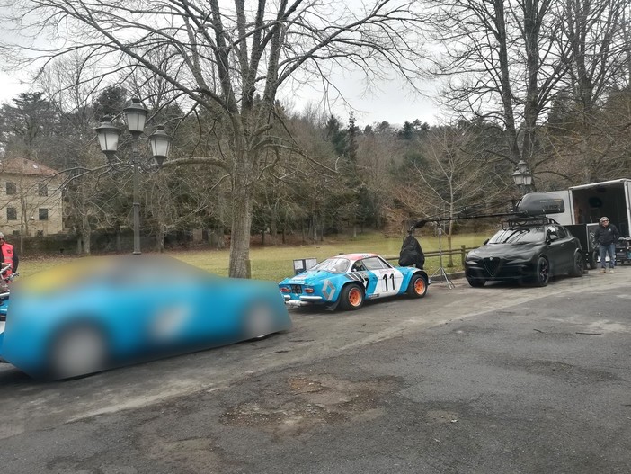 Sanremo: il prato di San Romolo e le speciali del rally mondiale diventano un set per la pubblicità della Renault (Foto)
