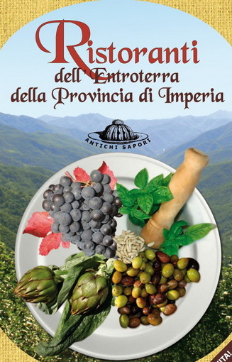 Ristoranti dell'Entroterra della Provincia di Imperia: con Grafiche Amadeo una cartina tutta da 'assaggiare'
