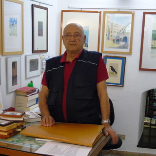 Sanremo nuovo incontro con il Grafico Renzo Antonelli per parlare delle ville della Città dei Fiori