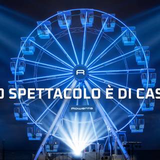 Sanremo, Rowenta debutta al Festival: in città il “Rowenta Village” con ruota panoramica e experience dedicate