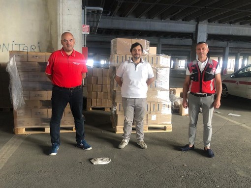 Il Rotary Club Sanremo a sostegno della Croce Rossa Italiana per i profughi afgani