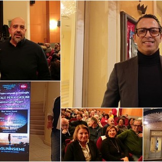Serata musicale benefica pro Gaslini, l'ex calciatore César a Ventimiglia per Ryan (Foto e video)