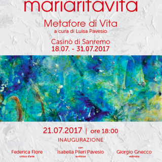 Sanremo: venerdì al Casinò l'inaugurazione della mostra "Metafore di Vita" e la presentazione del libro "Schegge di memoria" Sanremo: venerdì al Casinò l'inaugurazione della mostra "Metafore di Vita" e la presentazione del libro "Schegge di memoria"