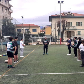 Il Rugby all’Istituto Fermi Polo Montale di Ventimiglia: iniziato lunedì scorso il percorso per gli studenti Il Rugby all’Istituto Fermi Polo Montale di Ventimiglia: iniziato lunedì scorso il percorso per gli studenti