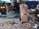 I rifiuti abbandonati in via Tenda