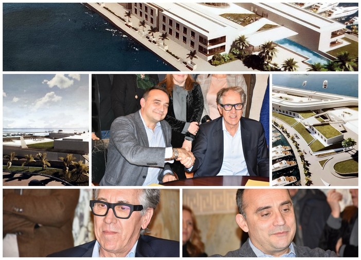 Sanremo: giornata storica, firmata la convenzione che cancella l'ecomostro e fa terminare Portosole (Foto e Video) Sanremo: giornata storica, firmata la convenzione che cancella l'ecomostro e fa terminare Portosole (Foto e Video)