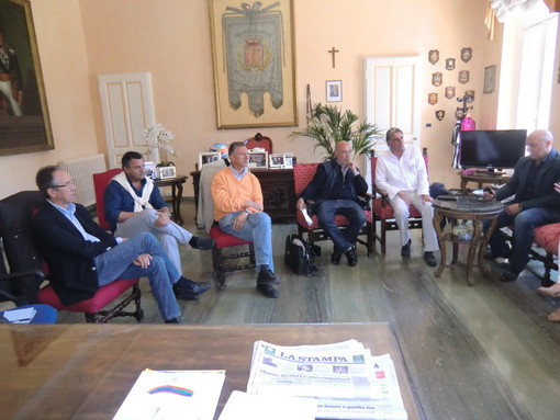 Sanremo: importante riunione sul turismo stamani nell'ufficio del Sindaco Zoccarato Sanremo: importante riunione sul turismo stamani nell'ufficio del Sindaco Zoccarato