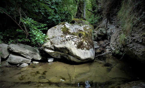 Apricale: il culto dell'acqua in una testimonianza di 'Archeonervia' sul rio Merdanzo