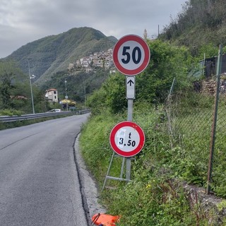 Badalucco: ripristinata la strada in località Isolalunga, revocati i divieti e il senso unico alternato