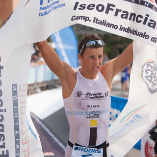 Rodolphe von Berg della Riviera Triathlon Sanremo vince la classifica generale ad Iseo
