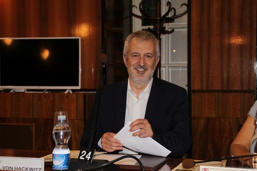 Sanremo: il saluto del neo consigliere comunale Robert Von Hackwitz
