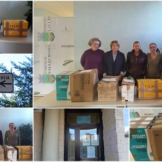 Vallecrosia, l'associazione Bethel dona beni di prima necessità al Comune: &quot;Gesto solidale verso le famiglie bisognose&quot; (Foto e video)