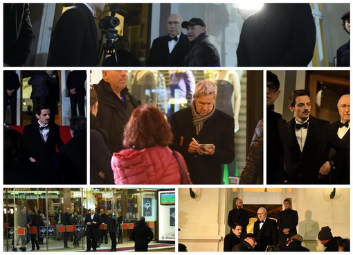 Pioggia e troppi 'curiosi' frenano le riprese dello spot di 'Sanremo Giovani' e in serata arriva anche Claudio Baglioni (Foto) Pioggia e troppi 'curiosi' frenano le riprese dello spot di 'Sanremo Giovani' e in serata arriva anche Claudio Baglioni (Foto)