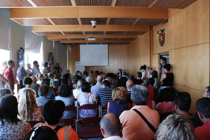 La riunione del 23 luglio scorso dei dipendenti della Provincia La riunione del 23 luglio scorso dei dipendenti della Provincia