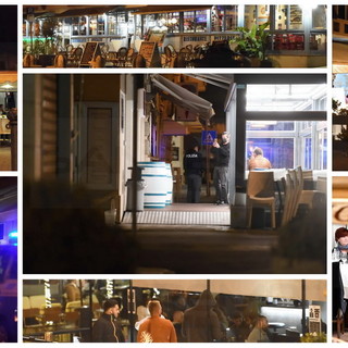 Sanremo: nonostante il lunedì e la pioggia buona la prima per i ristoranti, uno però è stato fatto chiudere alle 22.40 (Foto)