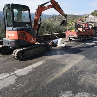 Imperia: continue rotture in zona Bastera, partono i lavori di sostituzione delle tubature