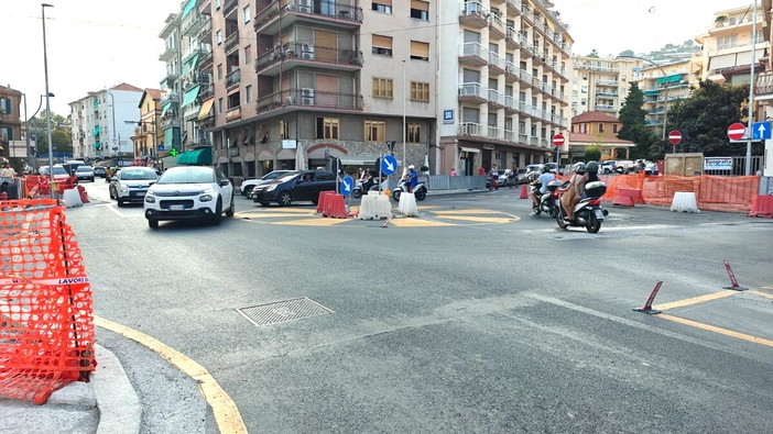 Sanremo: rotatoria di San Martino, ecco come cambia il progetto con la doppia corsia da via della Repubblica e nuove aiuole