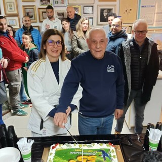 Maestro Rocco Iannucci, fondatore dello Judo Club Ventimiglia