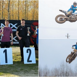 Campionato Interregionale di Motocross, Riccardo Mazzulla di Vallecrosia sul podio (Foto)