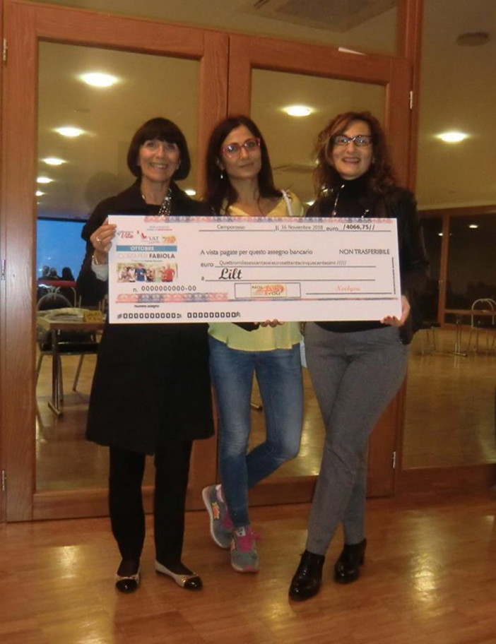 Camporosso: raccolti 4.000 euro alla corsa di beneficienza 'Uniti per Fabiola', la soddisfazione della Lilt (Foto)