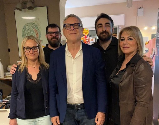 Elezioni Sanremo: Gianni Rolando all'evento al Baragallo con i candidati della Lega