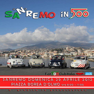 Sanremo si prepara ad ospitare, domenica prossima, il primo raduno delle 500 Sanremo si prepara ad ospitare, domenica prossima, il primo raduno delle 500