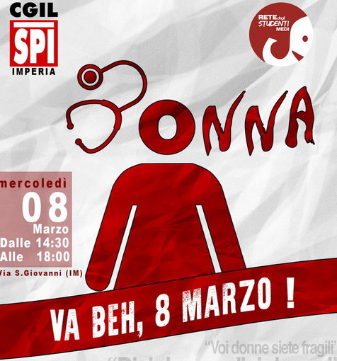 Imperia: mercoledì prossimo in via San Giovanni il 'Roadshow Open Air' organizzato dallo Spi-Cgil Imperia: mercoledì prossimo in via San Giovanni il 'Roadshow Open Air' organizzato dallo Spi-Cgil