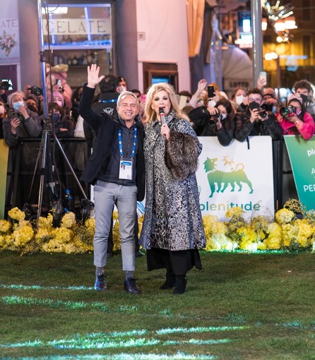 Gianni Rossi sul 'green' carpet