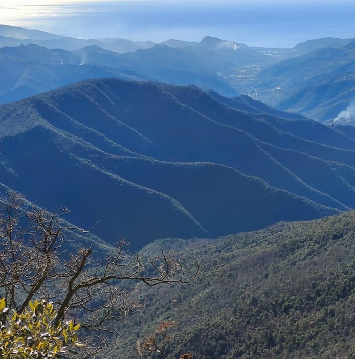 La Bruna/Maleducata, Rocchetta Nervina inaugura un antico sentiero (Foto)
