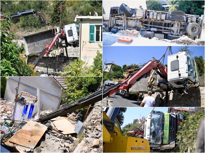 Le immagini dei lavori da via Val d'Olivi Le immagini dei lavori da via Val d'Olivi