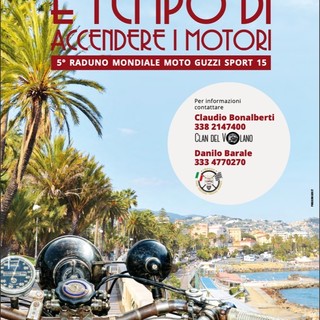 Sanremo: domenica prossima torna il 5° Raduno Mondiale delle Sport 15 Moto Guzzi