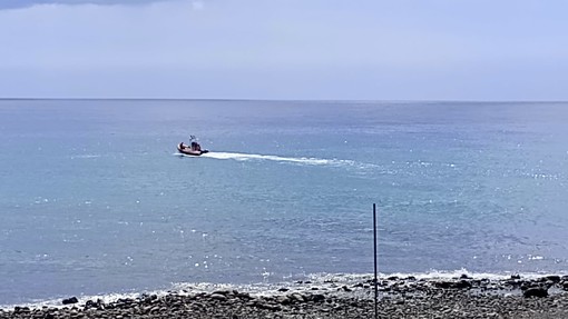 Le ricerche di fronte a Bussana di Sanremo