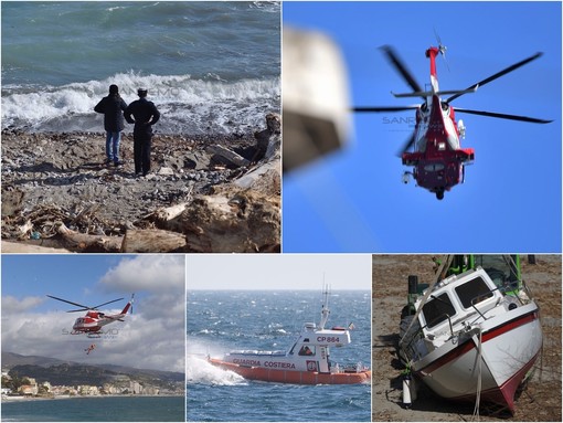 Le immagini dei soccorsi a Bussana