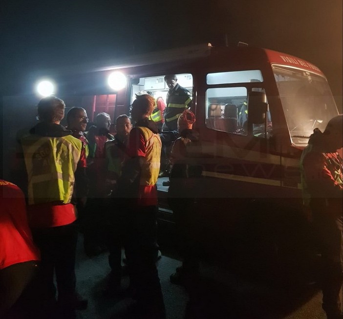 Triora: un ferito grave e due illesi nell'incidente avvenuto sullo sterrato nella zona di Colla Ardente